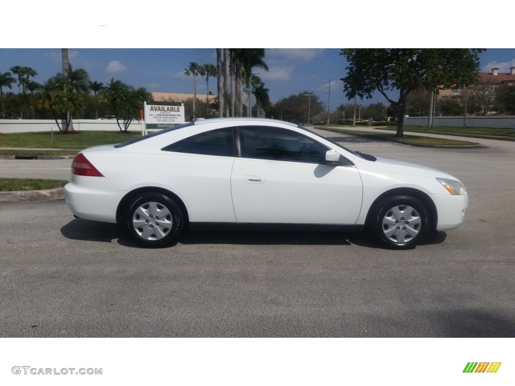 2003 Accord LX Coupe - Taffeta White / Ivory photo #6