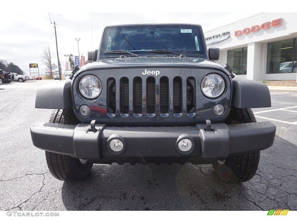 2016 Wrangler Unlimited Sport 4x4 - Rhino / Black photo #2