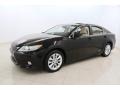 2013 Obsidian Black Lexus ES 300h Hybrid  photo #3