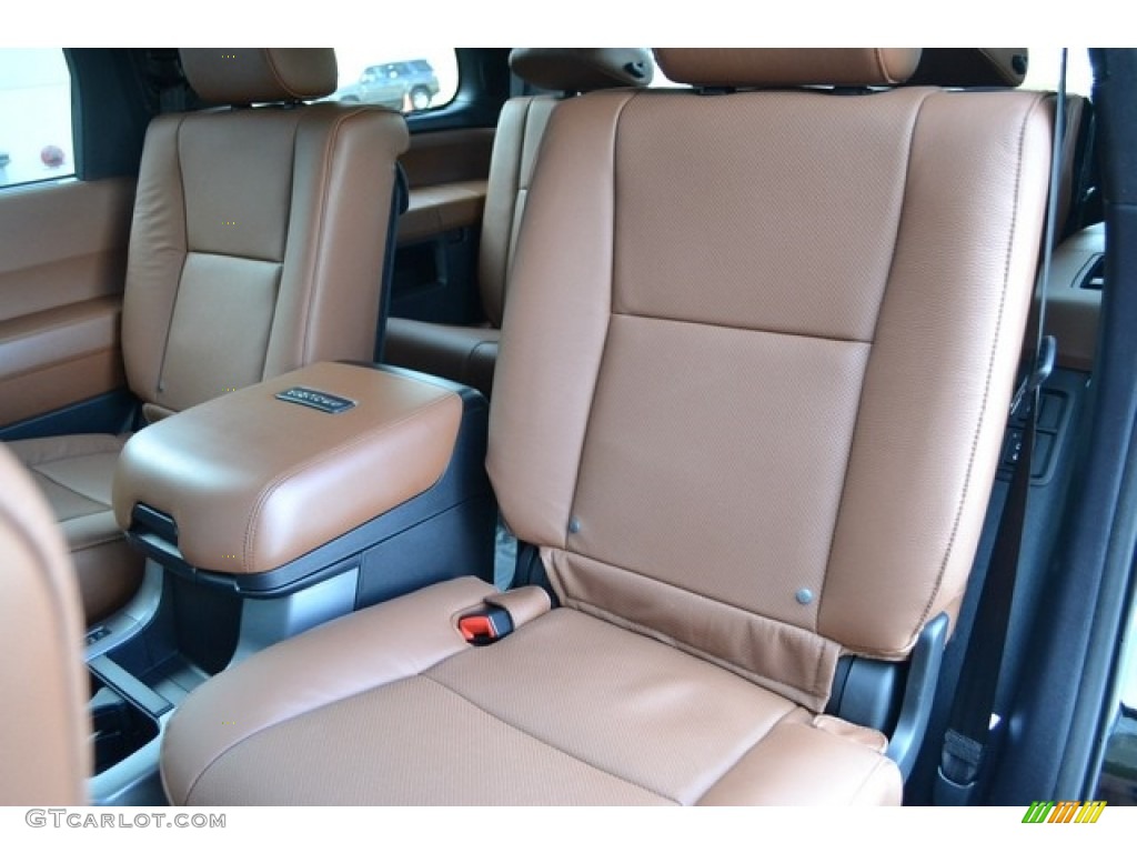 2016 Toyota Sequoia Platinum 4x4 Rear Seat Photo #111285427