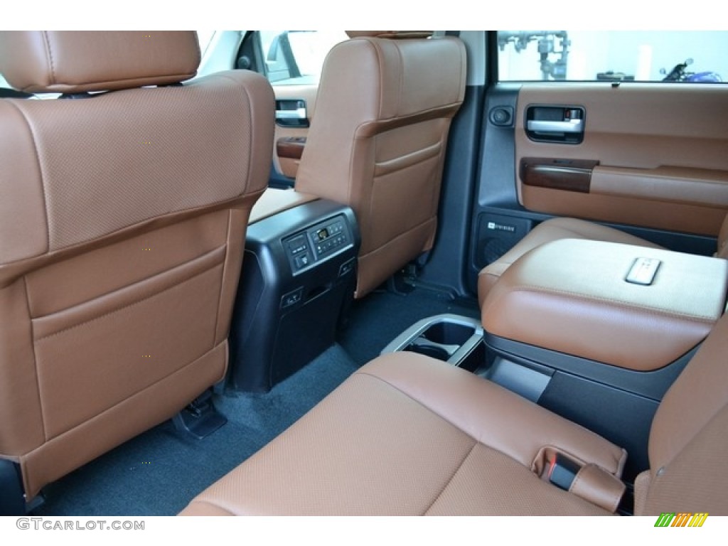 2016 Toyota Sequoia Platinum 4x4 Rear Seat Photo #111285439