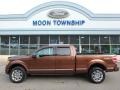 2012 Golden Bronze Metallic Ford F150 Platinum SuperCrew 4x4  photo #7