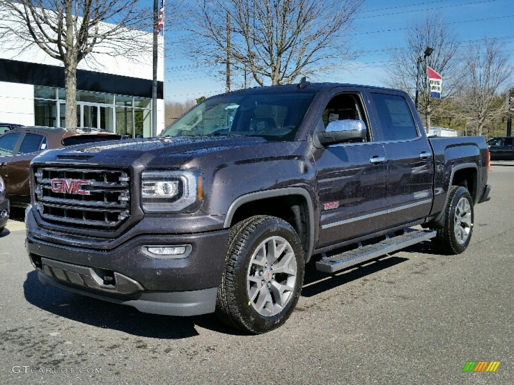 2016 Sierra 1500 SLT Crew Cab 4WD - Iridium Metallic / Jet Black photo #1