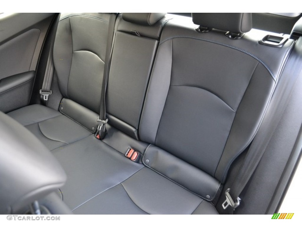 2016 Toyota Prius Four Touring Rear Seat Photo #111287620