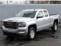 2016 Quicksilver Metallic GMC Sierra 1500 SLE Double Cab 4WD  photo #1