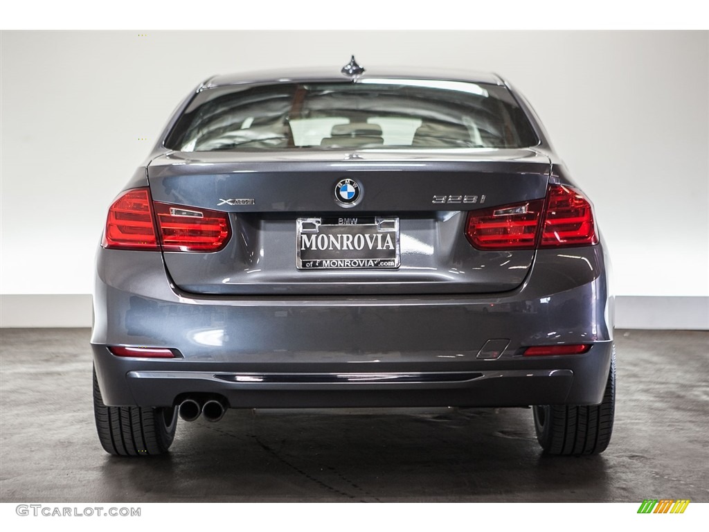 2013 3 Series 328i xDrive Sedan - Mineral Grey Metallic / Black photo #3