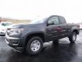 Cyber Gray Metallic 2016 Chevrolet Colorado WT Extended Cab 4x4