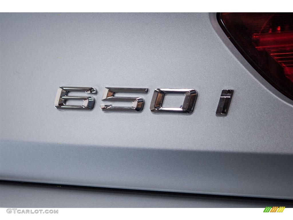 2013 BMW 6 Series 650i Coupe Frozen Silver Edition Marks and Logos Photo #111293122