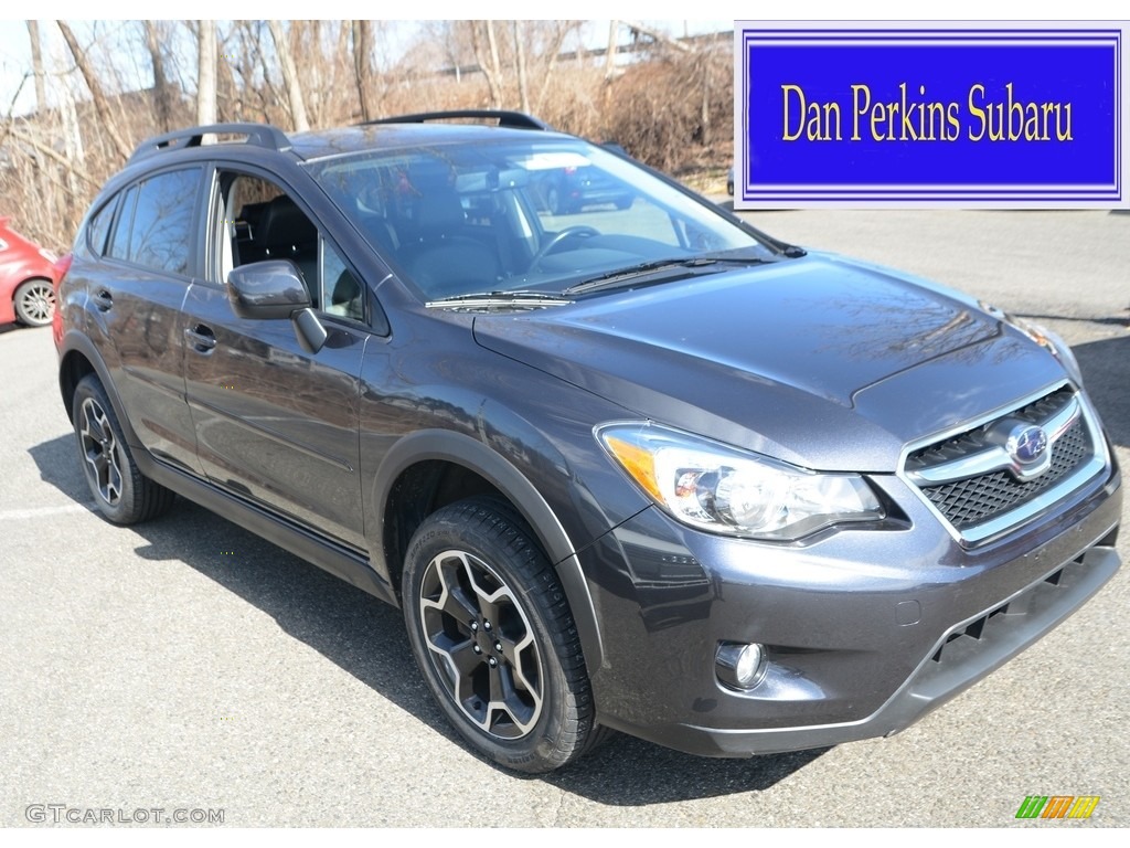 2013 XV Crosstrek 2.0 Limited - Dark Gray Metallic / Black photo #1