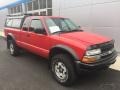 2003 Victory Red Chevrolet S10 LS Extended Cab 4x4 #111280396