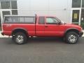 2003 Victory Red Chevrolet S10 LS Extended Cab 4x4  photo #2