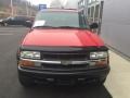 2003 Victory Red Chevrolet S10 LS Extended Cab 4x4  photo #3