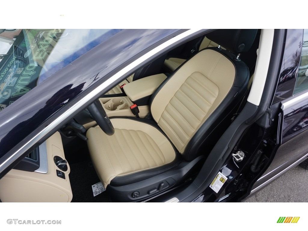 2013 CC Sport Plus - Deep Black Metallic / Desert Beige/Black photo #9