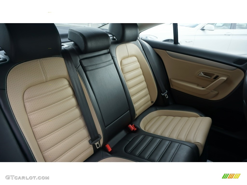 2013 CC Sport Plus - Deep Black Metallic / Desert Beige/Black photo #11