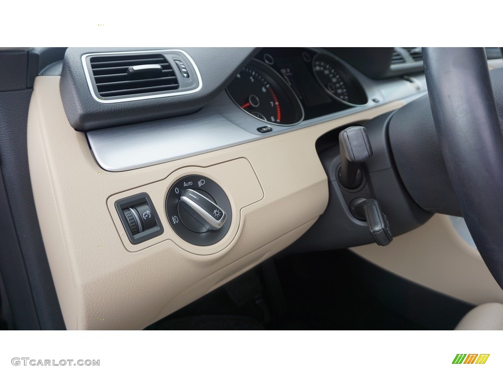 2013 CC Sport Plus - Deep Black Metallic / Desert Beige/Black photo #15