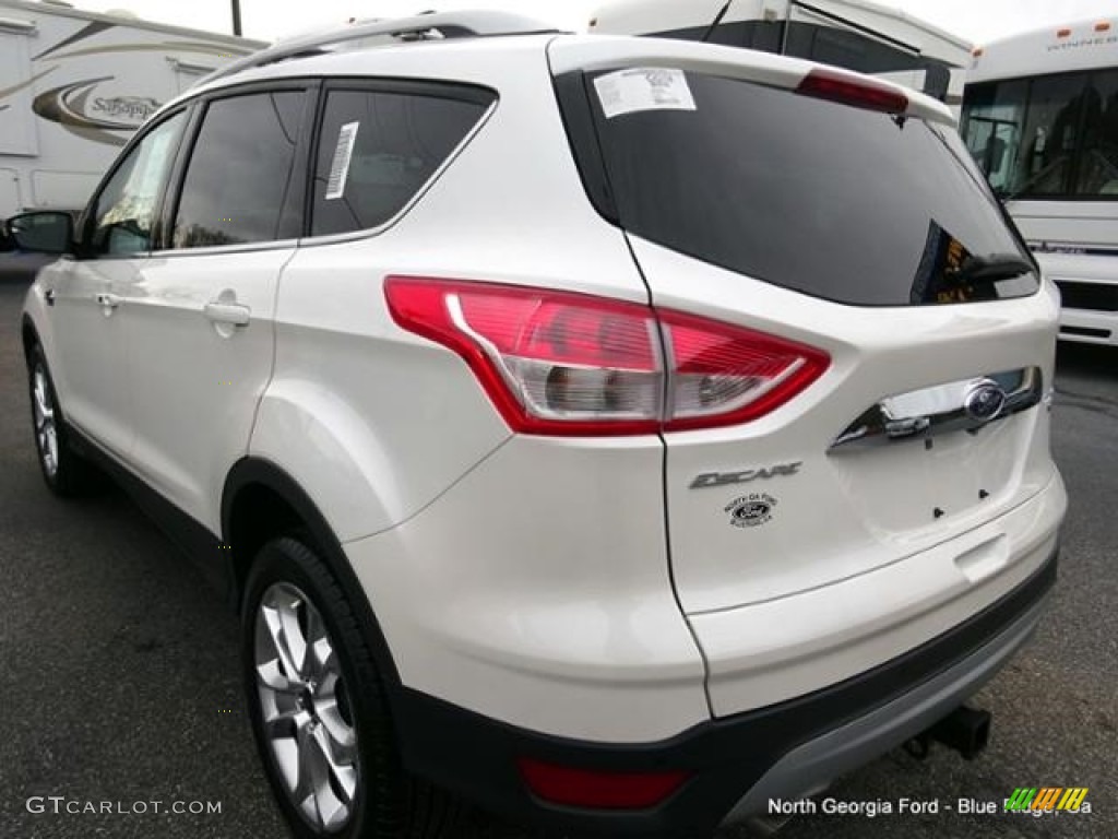 2016 Escape Titanium 4WD - White Platinum Metallic / Charcoal Black photo #38