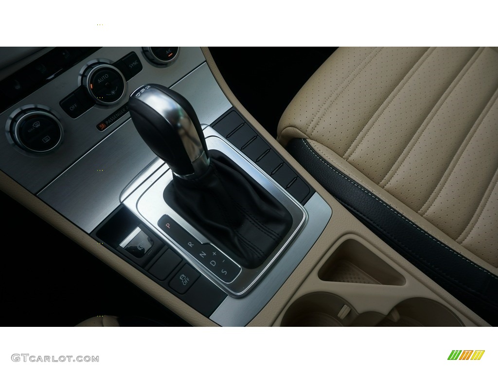 2013 CC Sport Plus - Deep Black Metallic / Desert Beige/Black photo #22