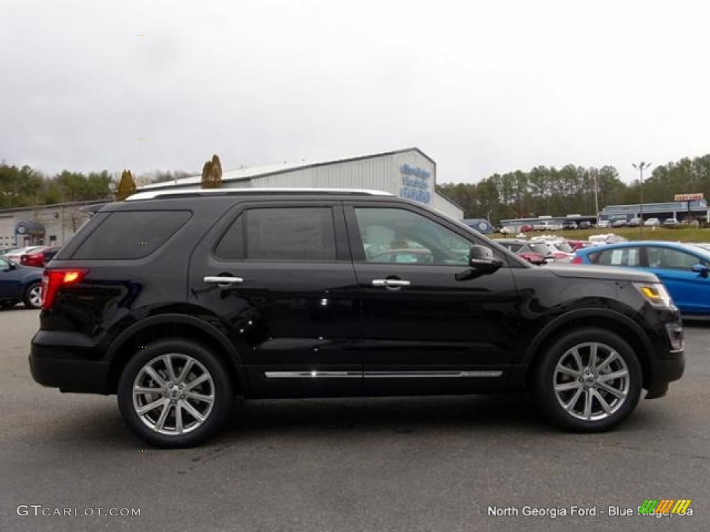 2016 Explorer Limited - Shadow Black / Ebony Black photo #6