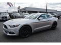 2016 Ingot Silver Metallic Ford Mustang EcoBoost Coupe  photo #3