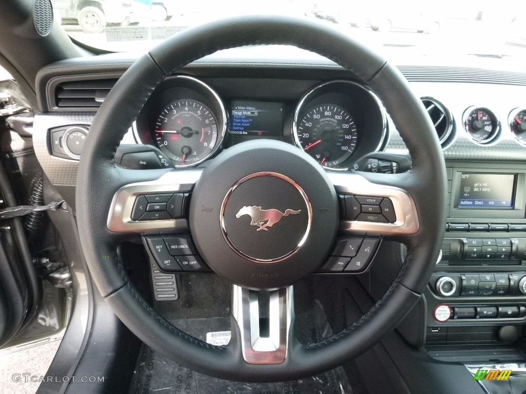 2016 Mustang EcoBoost Coupe - Magnetic Metallic / Ebony photo #15