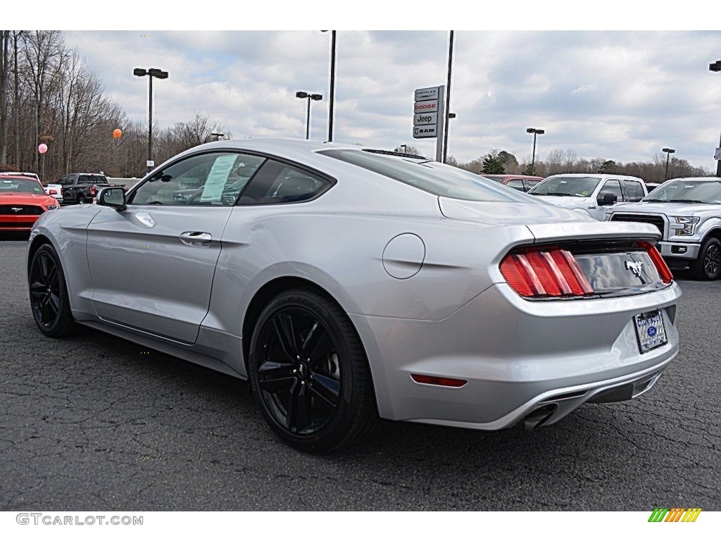 2016 Mustang EcoBoost Coupe - Ingot Silver Metallic / Ebony photo #18