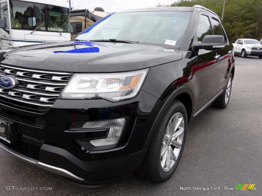 2016 Explorer Limited - Shadow Black / Ebony Black photo #38