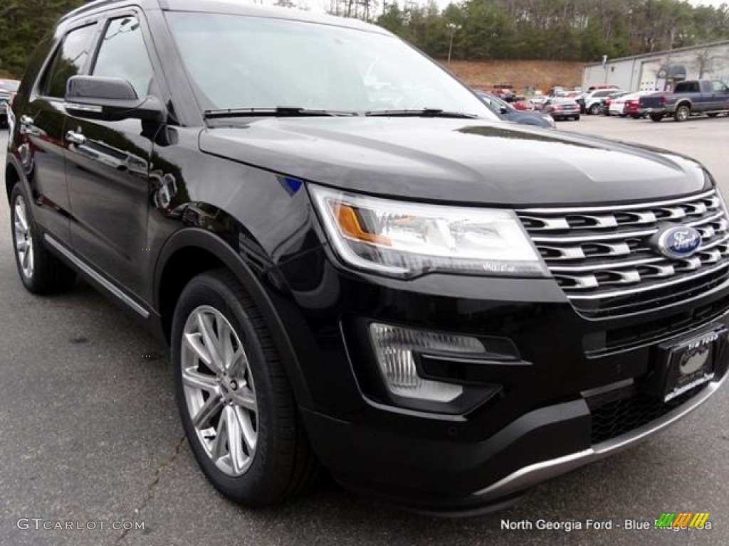 2016 Explorer Limited - Shadow Black / Ebony Black photo #39