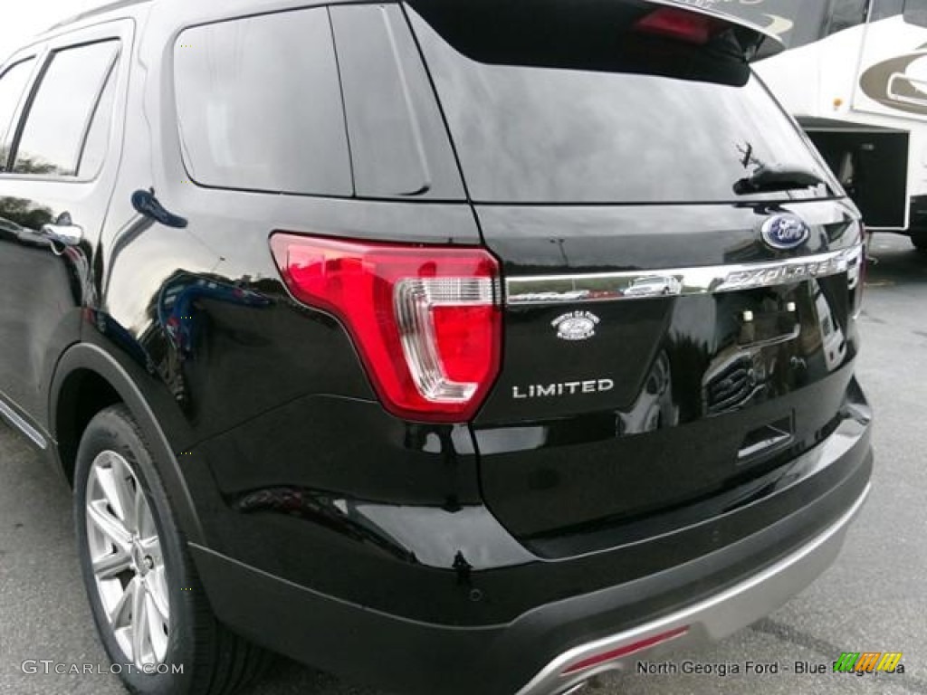 2016 Explorer Limited - Shadow Black / Ebony Black photo #41