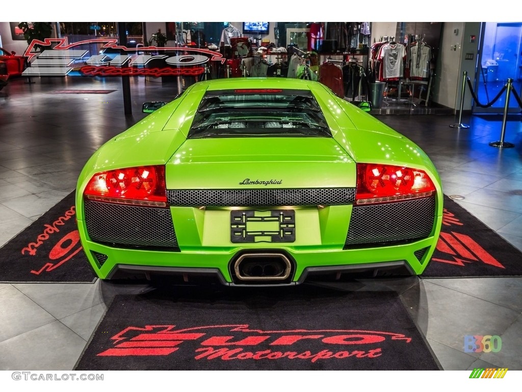 2008 Murcielago LP640 Coupe - Verde Ithaca (Pearl Green) / Nero Perseus photo #10