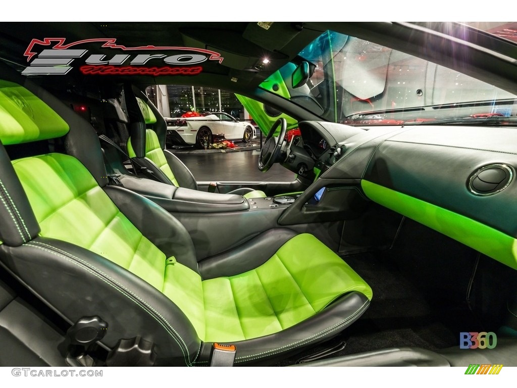2008 Murcielago LP640 Coupe - Verde Ithaca (Pearl Green) / Nero Perseus photo #23