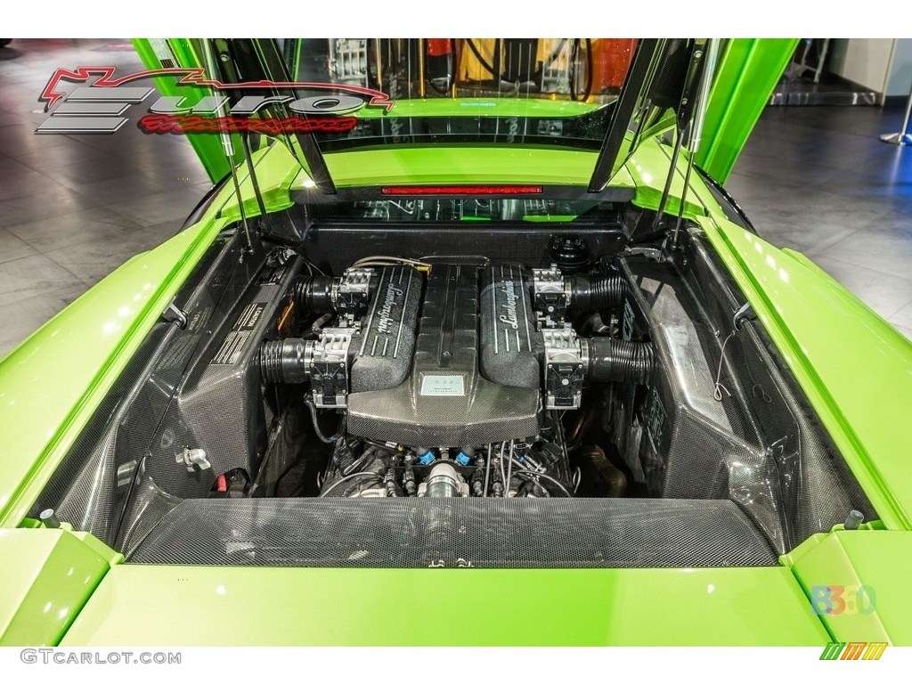 2008 Murcielago LP640 Coupe - Verde Ithaca (Pearl Green) / Nero Perseus photo #25
