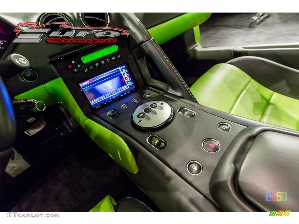 2008 Murcielago LP640 Coupe - Verde Ithaca (Pearl Green) / Nero Perseus photo #34