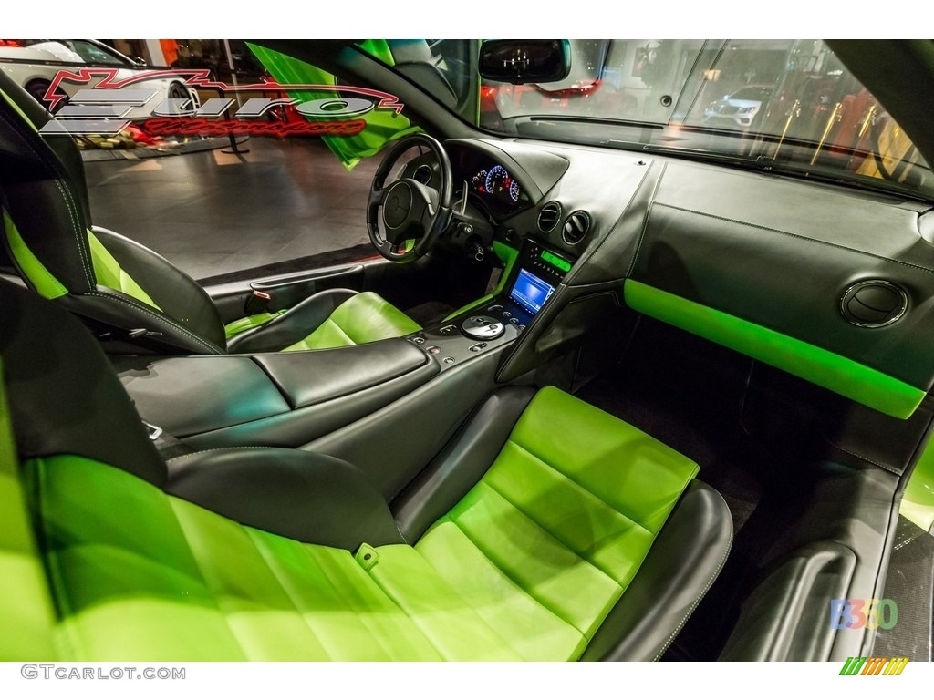 2008 Murcielago LP640 Coupe - Verde Ithaca (Pearl Green) / Nero Perseus photo #37