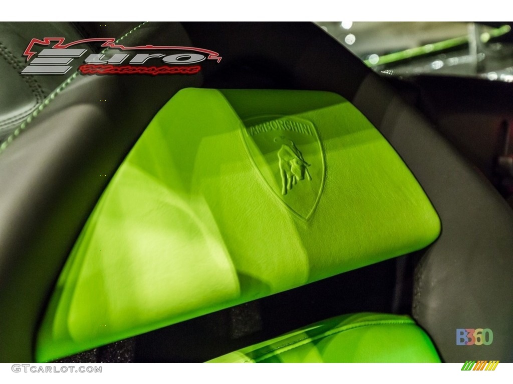2008 Murcielago LP640 Coupe - Verde Ithaca (Pearl Green) / Nero Perseus photo #40
