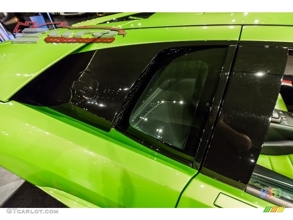2008 Murcielago LP640 Coupe - Verde Ithaca (Pearl Green) / Nero Perseus photo #46