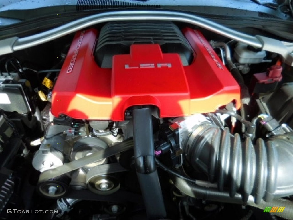 2015 Chevrolet Camaro ZL1 Coupe 6.2 Liter Supercharged OHV 16-Valve V8 Engine Photo #111302332