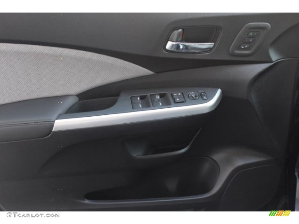 2016 CR-V Touring - Obsidian Blue Pearl / Gray photo #7