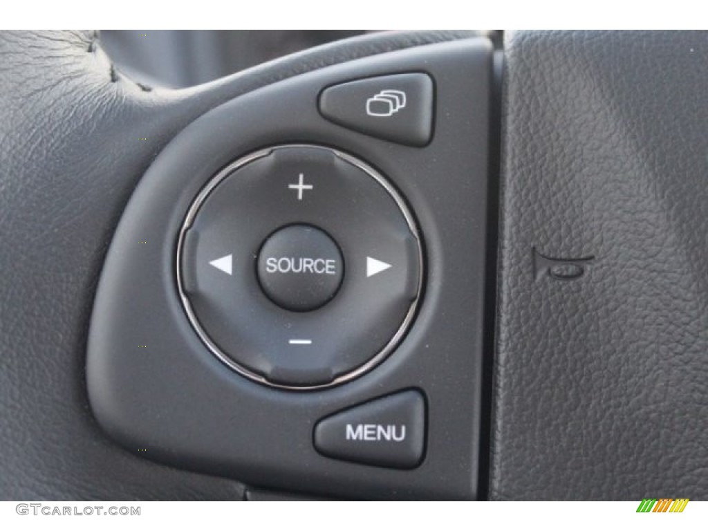 2016 CR-V Touring - Obsidian Blue Pearl / Gray photo #14