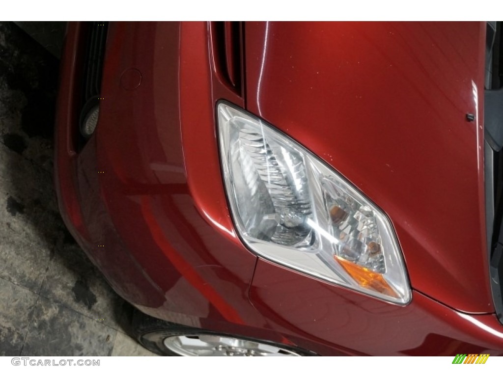 2005 Prius Hybrid - Salsa Red Pearl / Ivory/Brown photo #46