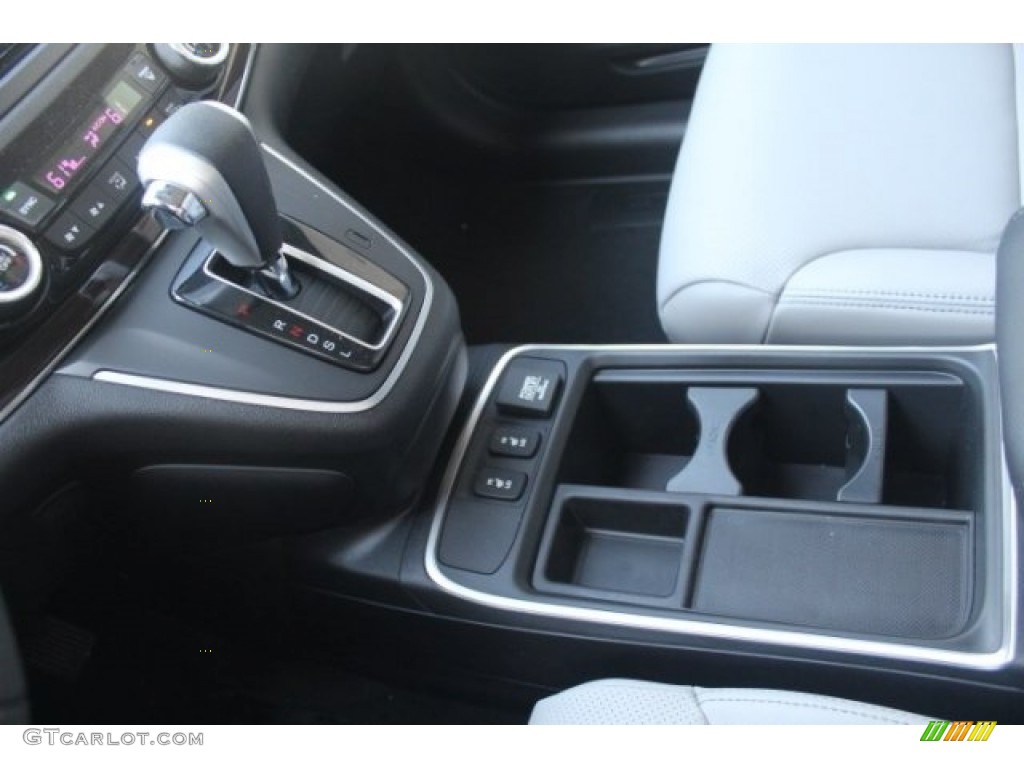 2016 CR-V Touring - Obsidian Blue Pearl / Gray photo #24