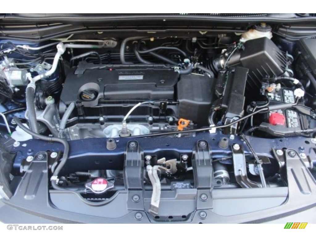 2016 CR-V Touring - Obsidian Blue Pearl / Gray photo #36