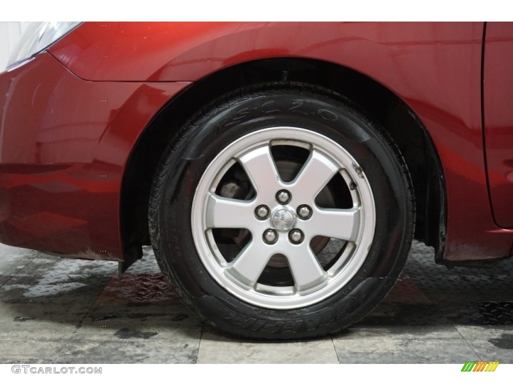 2005 Prius Hybrid - Salsa Red Pearl / Ivory/Brown photo #75