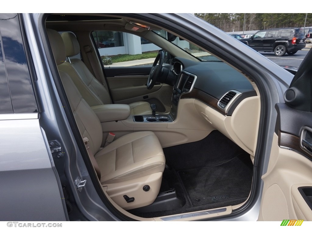 2015 Grand Cherokee Limited - Billet Silver Metallic / Black/Light Frost Beige photo #17