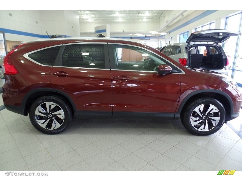 2015 CR-V Touring AWD - Copper Sunset Pearl / Black photo #4