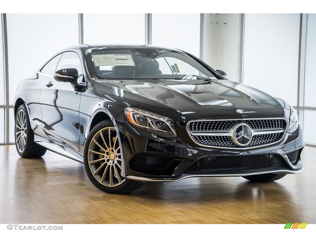 Obsidian Black Metallic 2016 Mercedes-Benz S 550 4Matic Coupe Exterior Photo #111306854