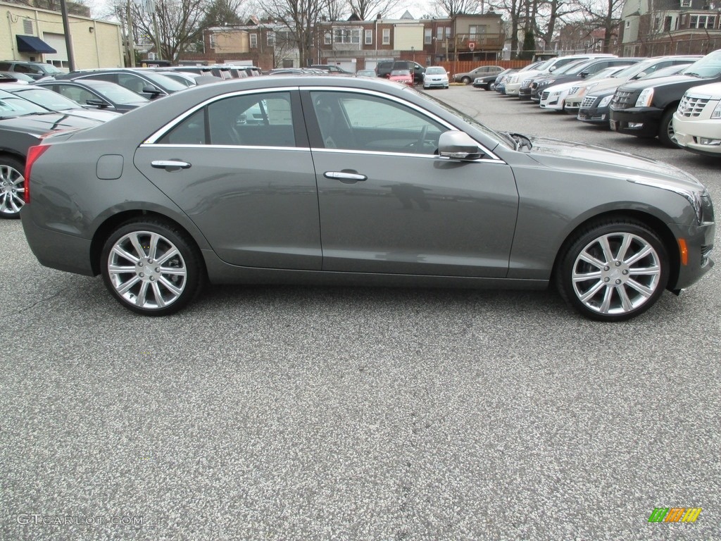 Moonstone Metallic 2016 Cadillac ATS 2.0T Luxury AWD Sedan Exterior Photo #111307541