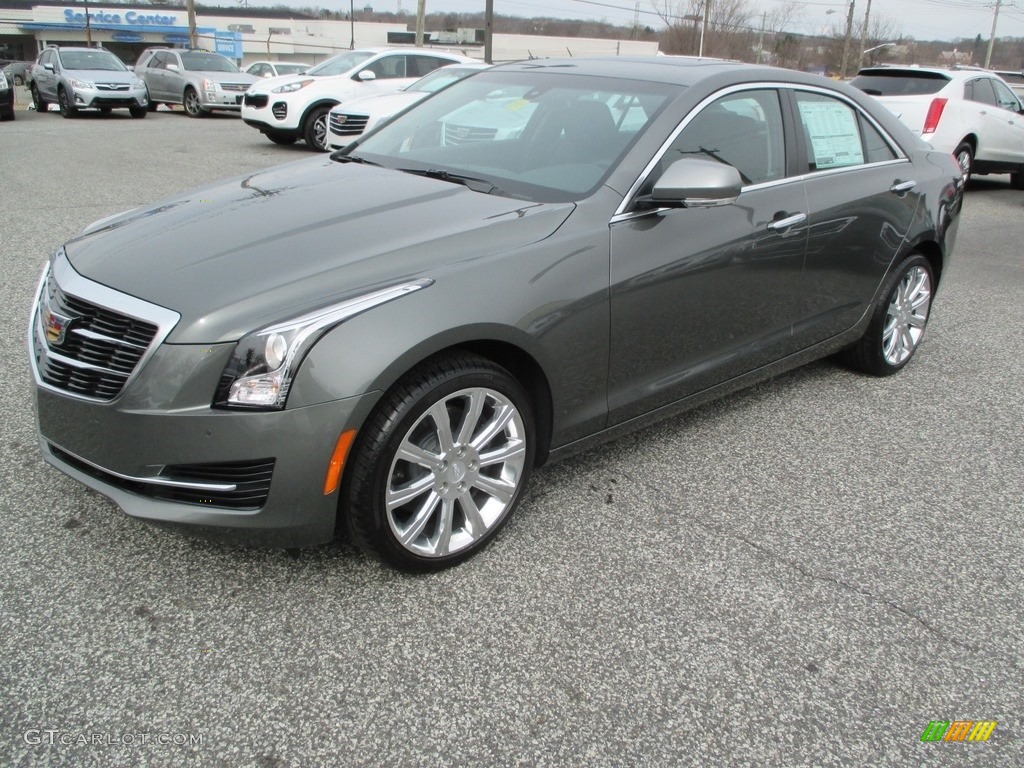 Moonstone Metallic 2016 Cadillac ATS 2.0T Luxury AWD Sedan Exterior Photo #111307625
