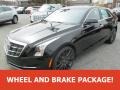 Stellar Black Metallic 2016 Cadillac ATS 3.6 Luxury Sedan