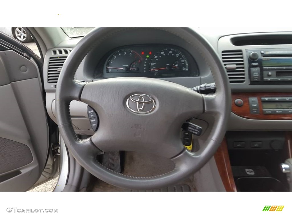 2003 Camry XLE - Lunar Mist Metallic / Stone photo #15