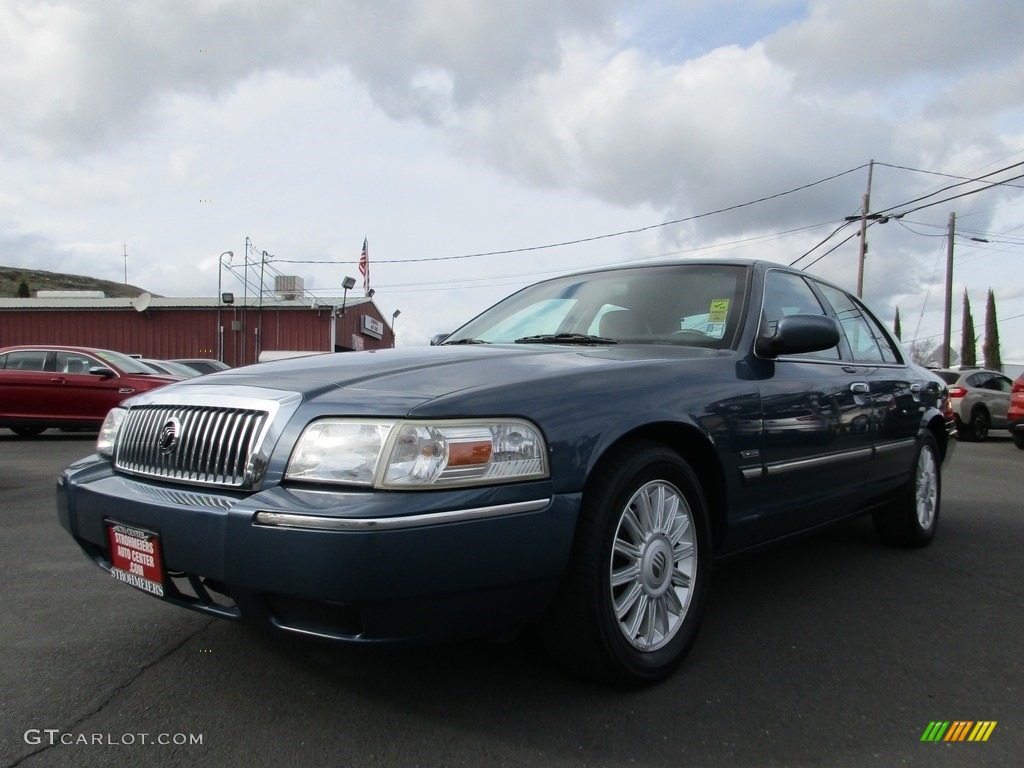 2011 Grand Marquis LS Ultimate Edition - Norsea Blue Metallic / Medium Light Stone photo #3